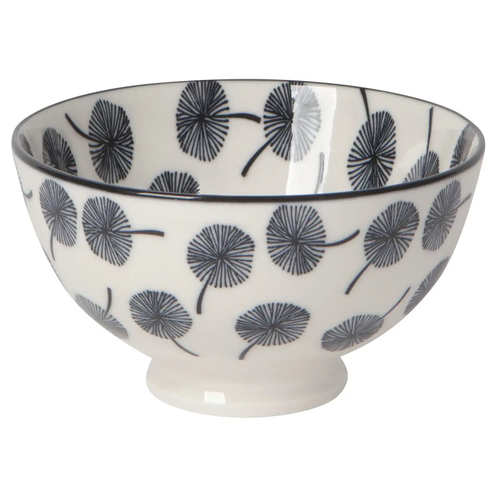 Now Designs Bowl 4" - Gray Dandelion