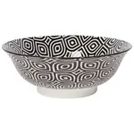 Danica Brands Bowl 8" - Black White Geo | Danica Brands