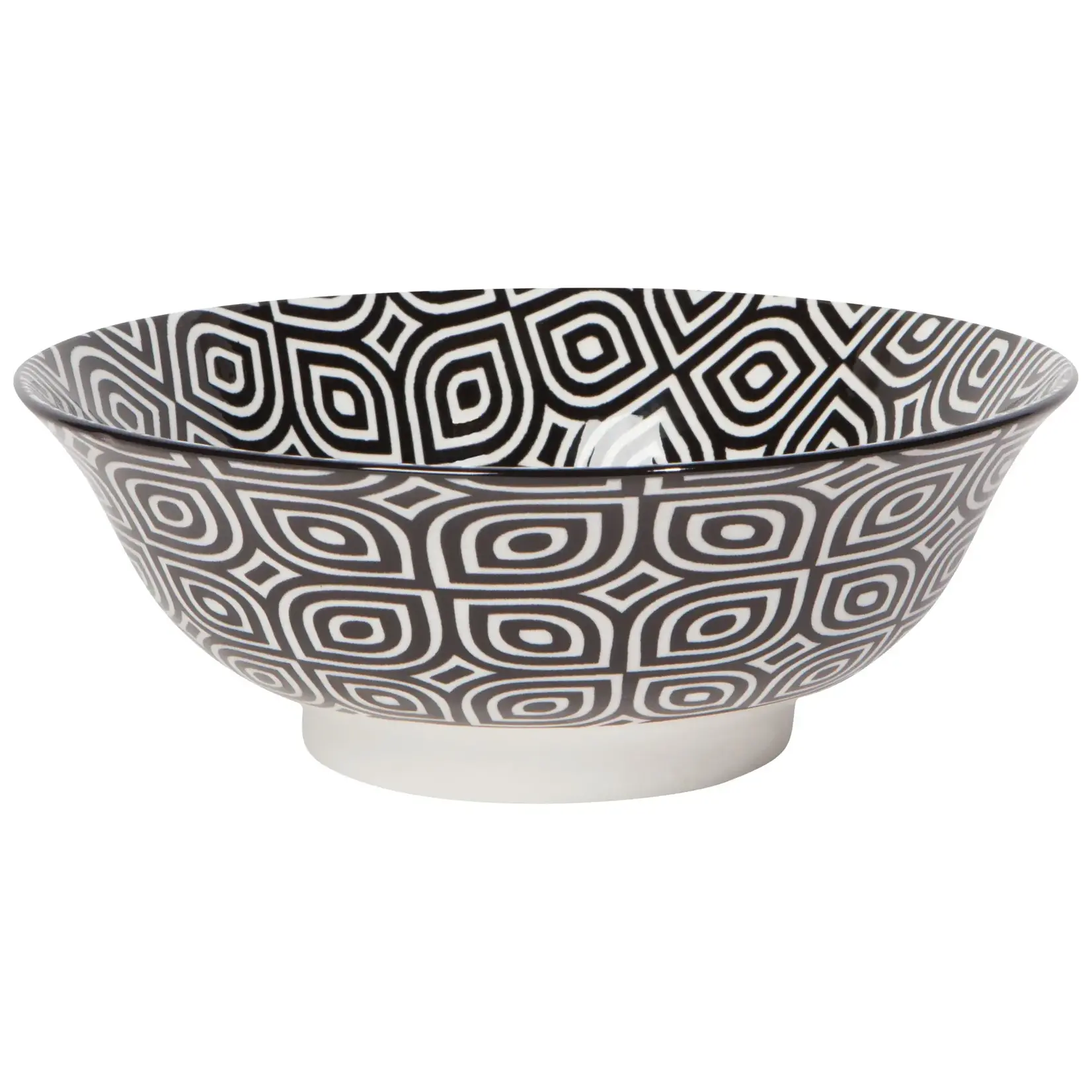 Danica Brands Bowl 8" - Black White Geo | Danica Brands