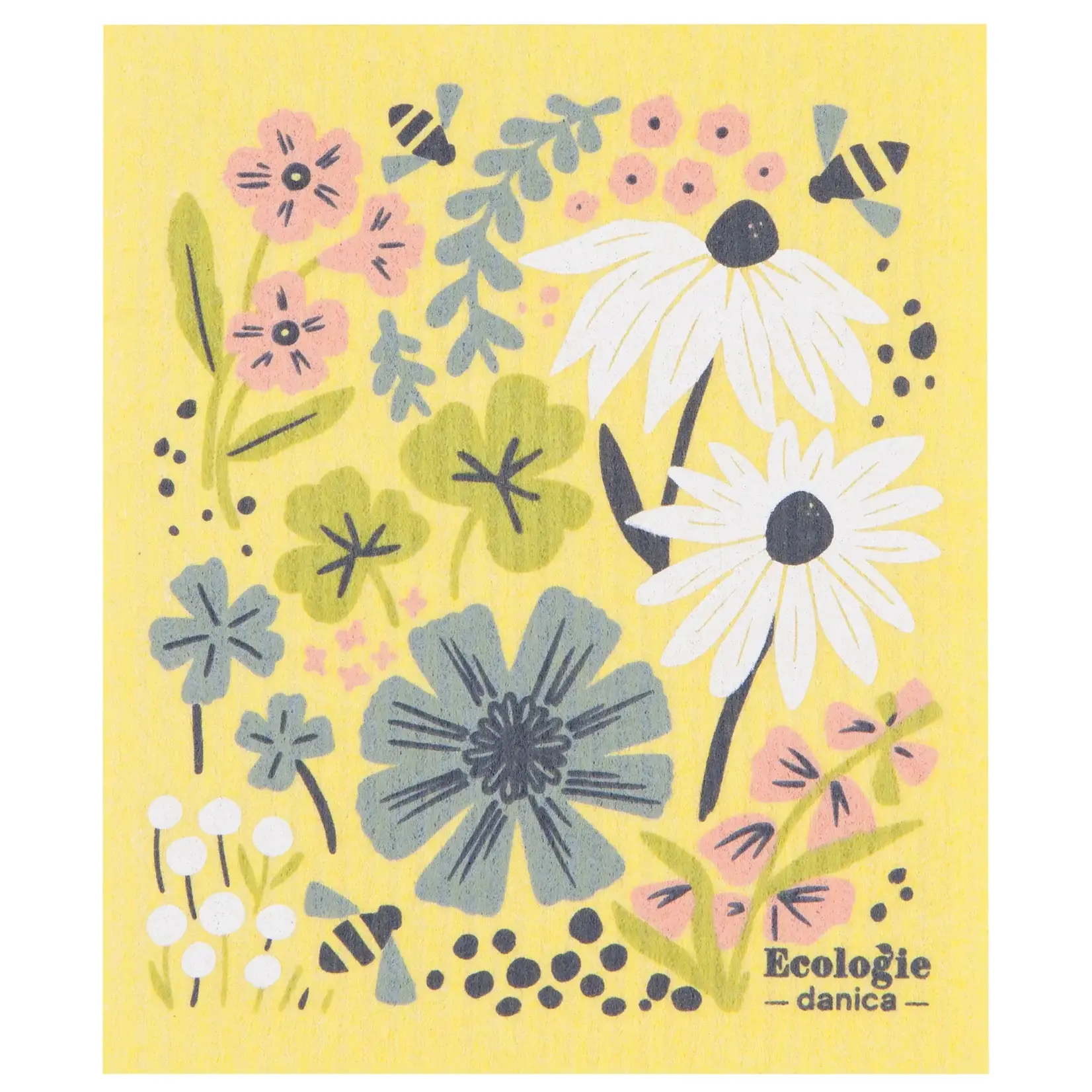 Danica Brands Swedish Dishcloth -  Bees & Blossoms | Danica Brands