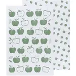 Dishtowel Floursack Set/2 - Elm Green