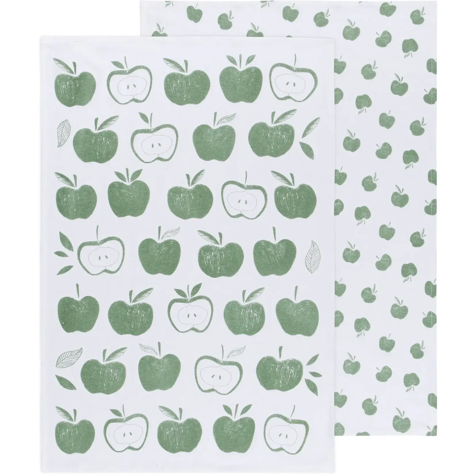 Dishtowel Floursack Set/2 - Elm Green