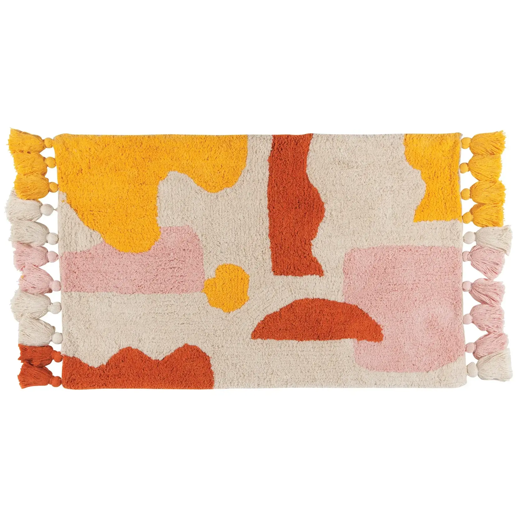 Bath Mat Shaped - Doodle