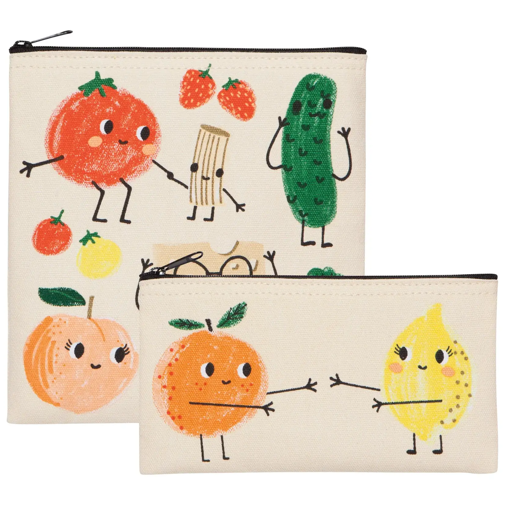 Bag Snack S/2 Funny Food