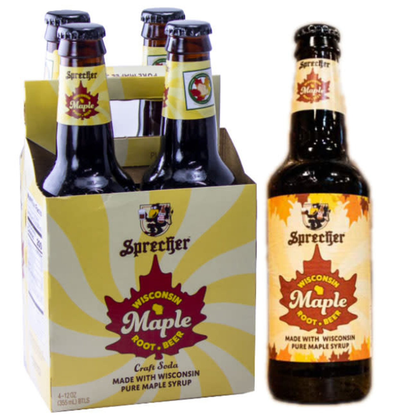 Grandpa Joes SPRECHER - MAPLE ROOT BEER (6/4PK)