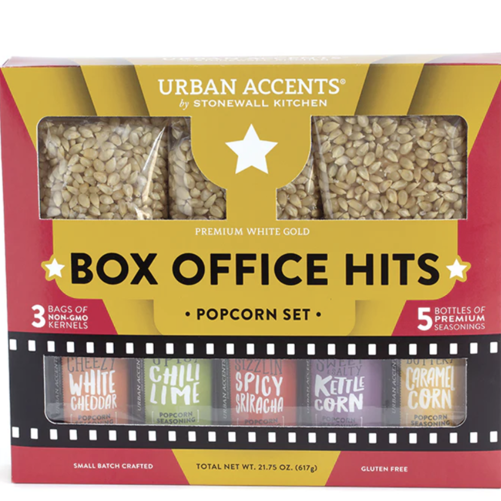 Urban Accents Stonewall Kitchen Box Office Hits Popcorn Set