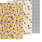 Danica Brands Bakers Tea Towel S/3 - Full Bloom | Danica Brands