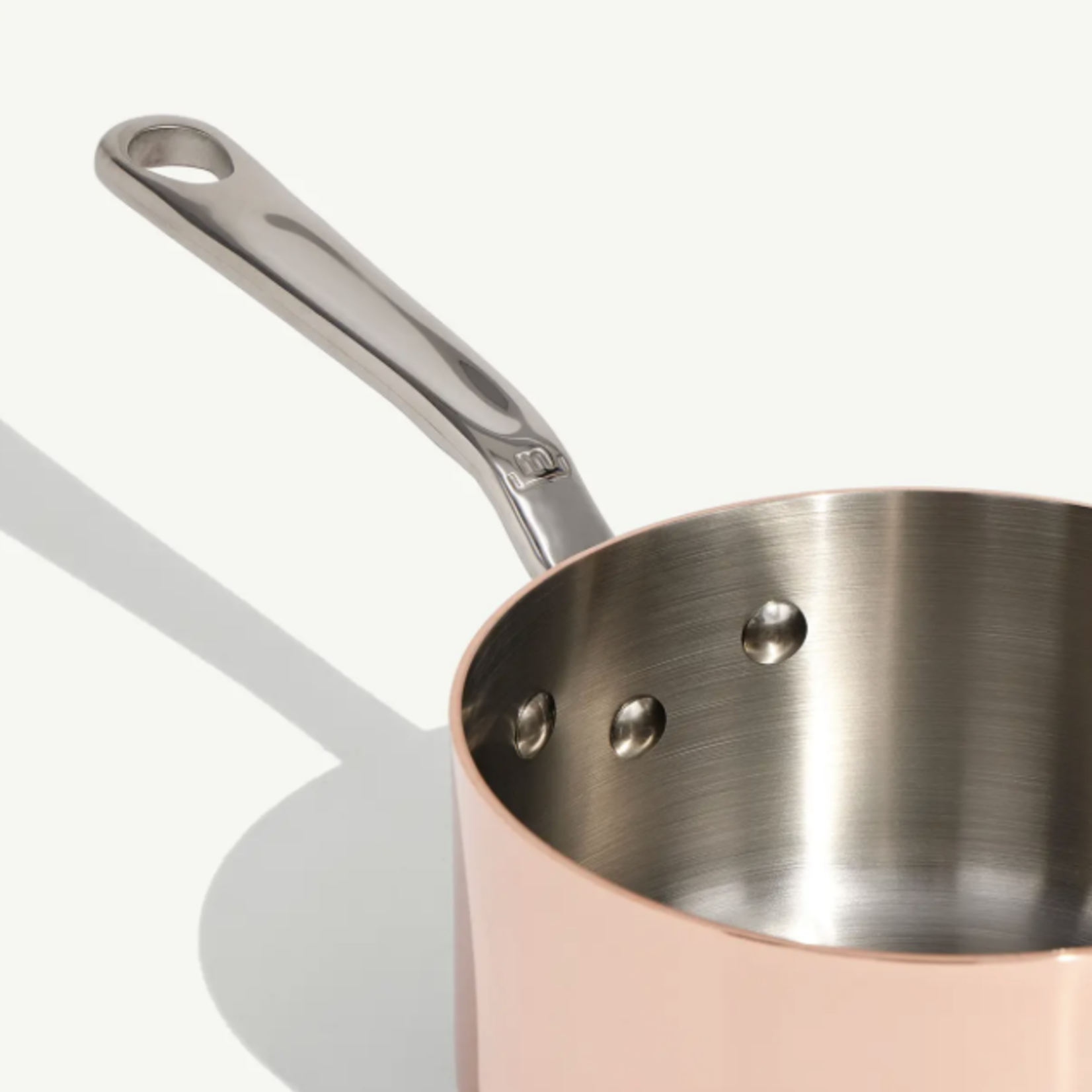 Made In Copper 1.9 qt. Saucepan with Lid