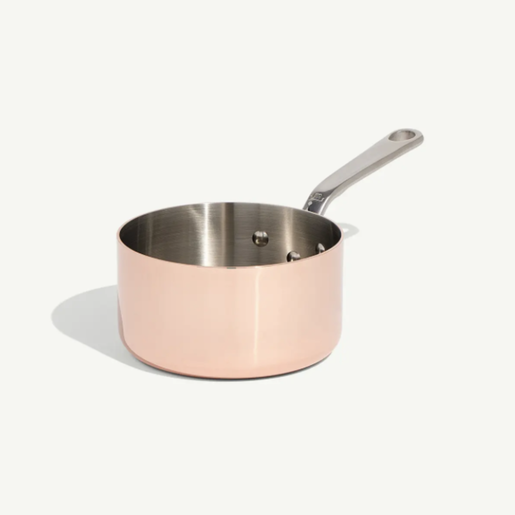 Made In Copper 1.9 qt. Saucepan with Lid
