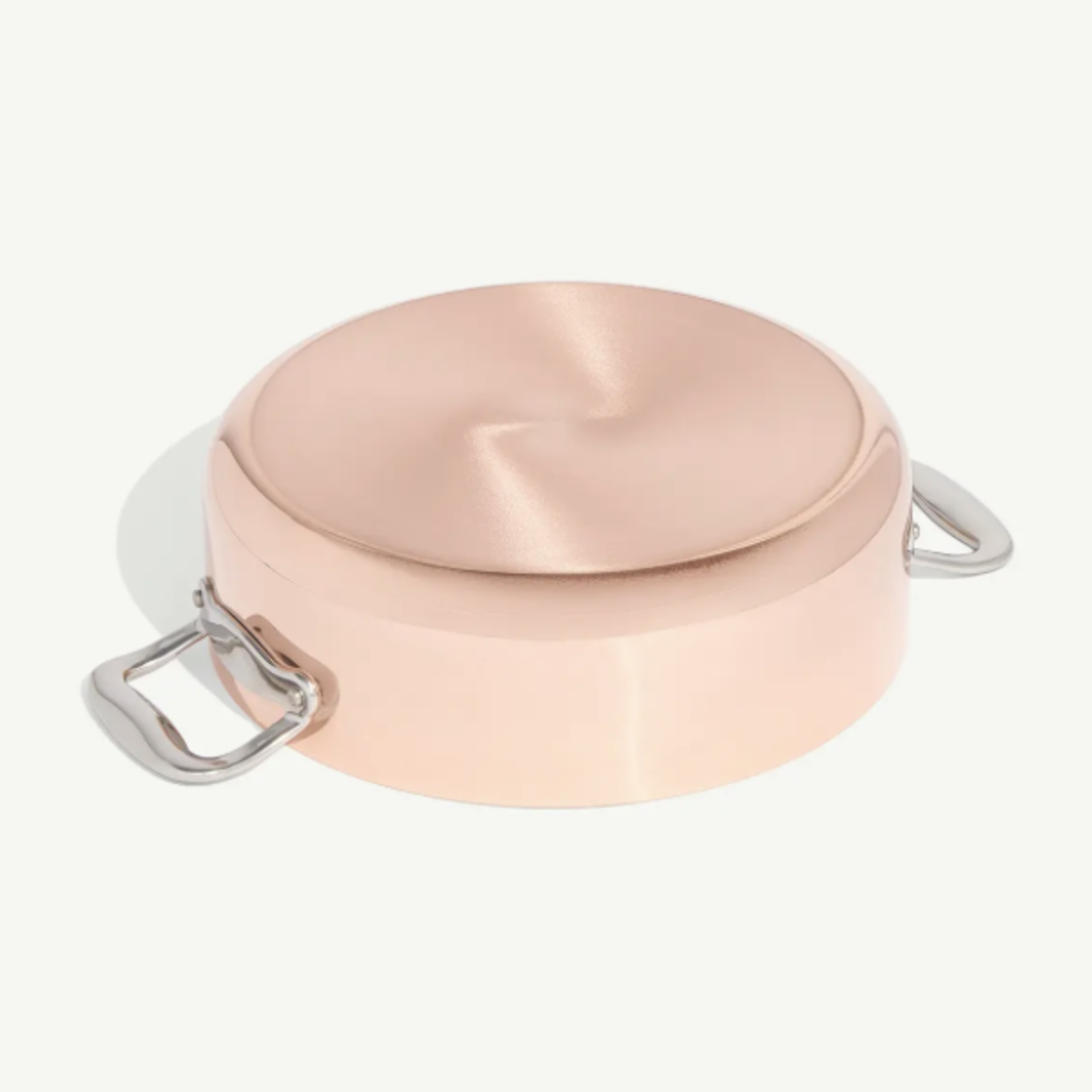 Made In Copper 5.2 qt. Rondeau with Lid