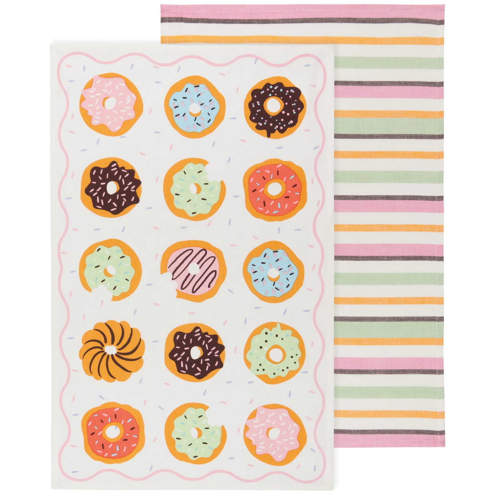 Dishtowel Set/2 - Donuts