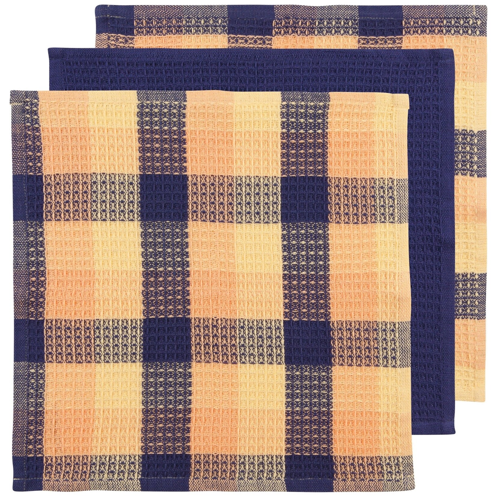 Dishcloth Set/3 - Check Dusk
