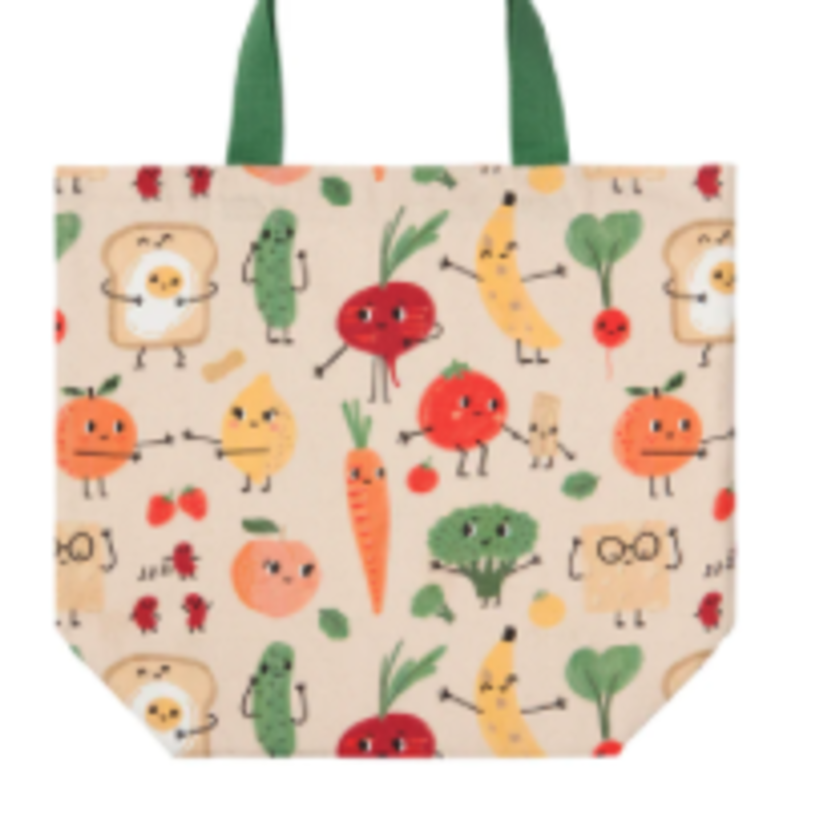 Bag Tote Pocket - Funny Food