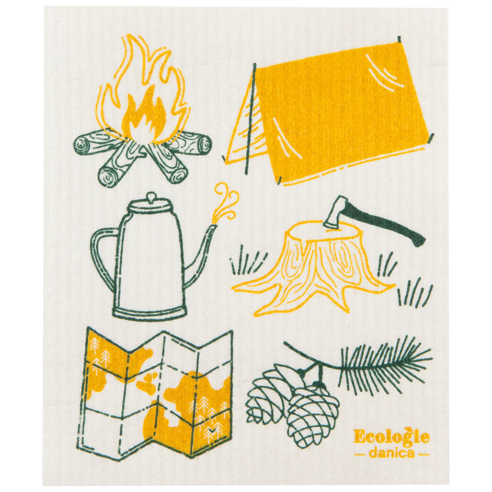 Danica Brands Swedish Dishcloth - Camp Out | Danica Brands
