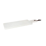 Serving Paddle Long Marble - White
