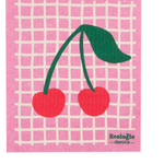 Swedish Dishcloth - Very Cherry
