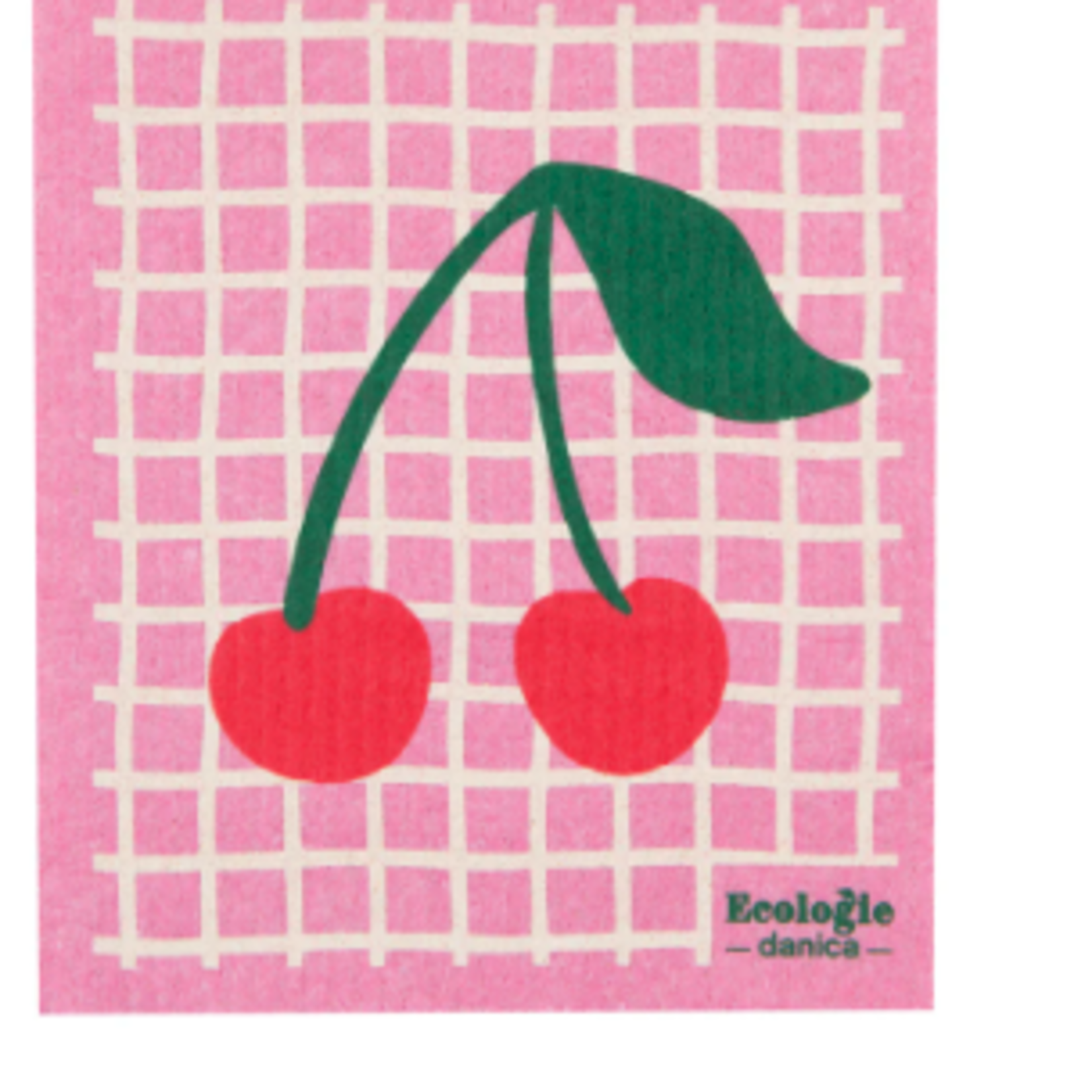 Swedish Dishcloth - Very Cherry