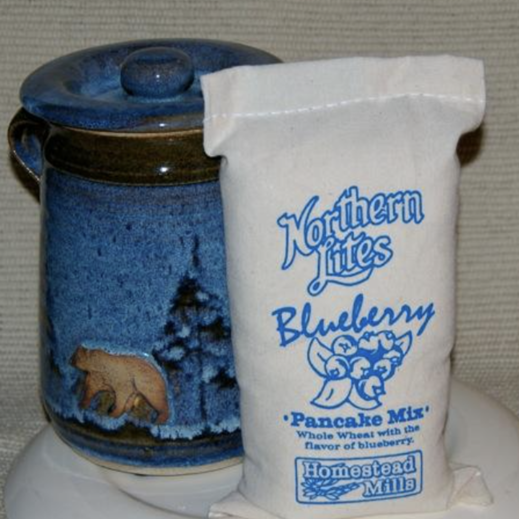 Homestead Mills Homestead Mills Blueberry Pancake Mix 16oz