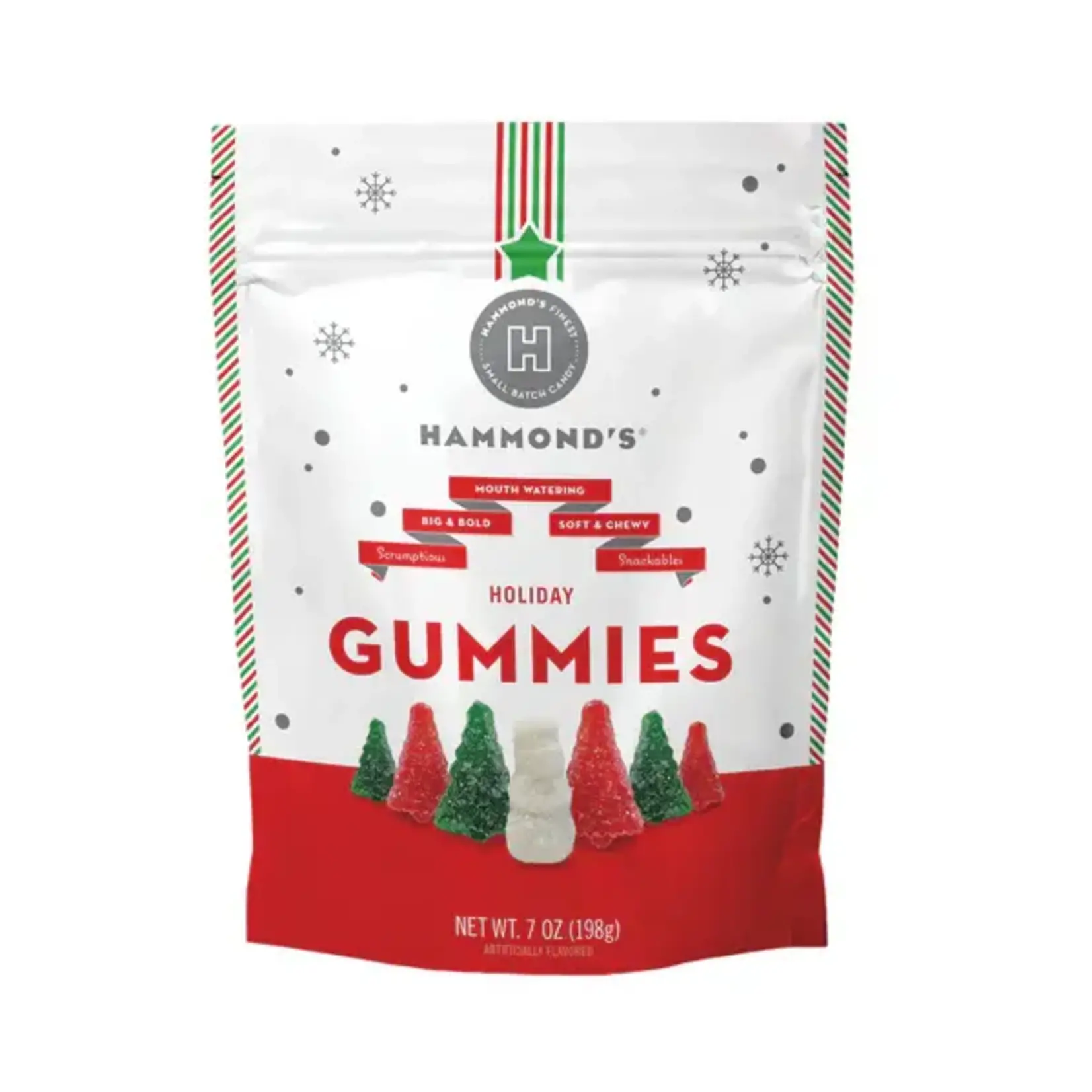 Holiday Gummies, Snowmen & Trees 7oz