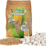 Wabash Valley Farms Baby White Hull-less Popcorn Kernels, Burlap Bag | Wabash Valley Farms