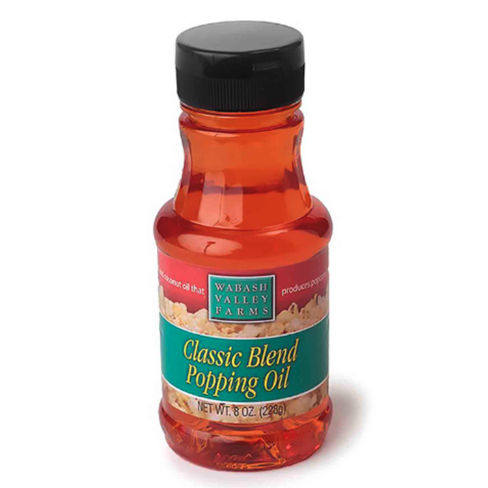 Wabash Valley Farms Classic Blend Popping Oil - 8oz. Classic Blend Popping Oil Corn & Coconut Oil Blend