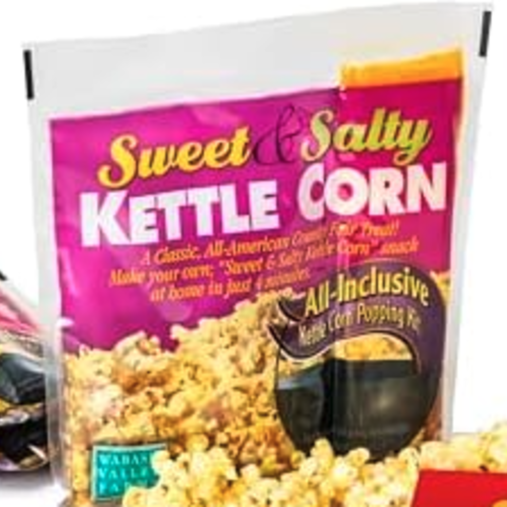 Wabash Valley Farms Kettle Corn All-Inclusive Popping Kits - Single Popping Kits