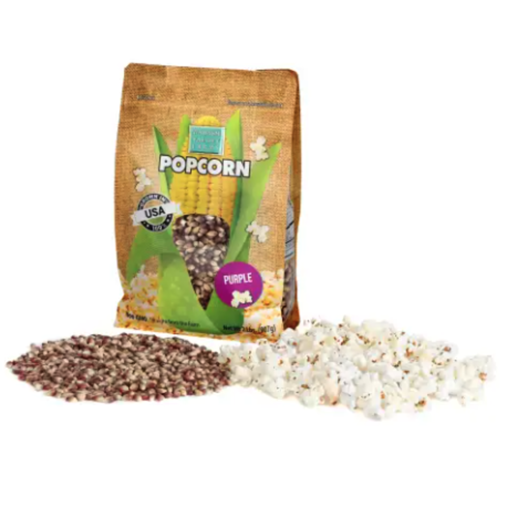 Wabash Valley Farms Purple Gourmet Popping Kernels - 2 lb