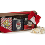 Wabash Valley Farms Retro Tin Holiday Gift Set - Yellow Kernes, Coconut Oil, Movie Theater Seasoning | Wabash Valley Farms