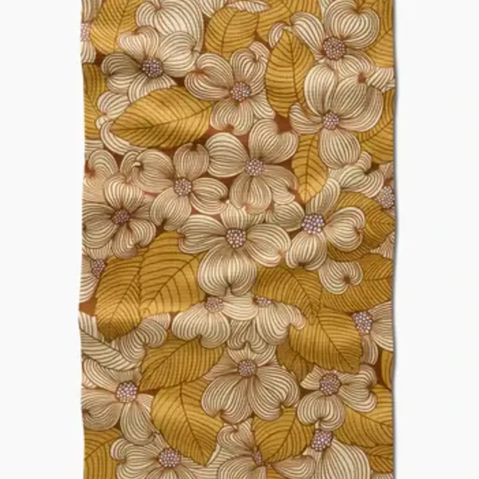 Geometry Dogwood Tea Towel | Geometry