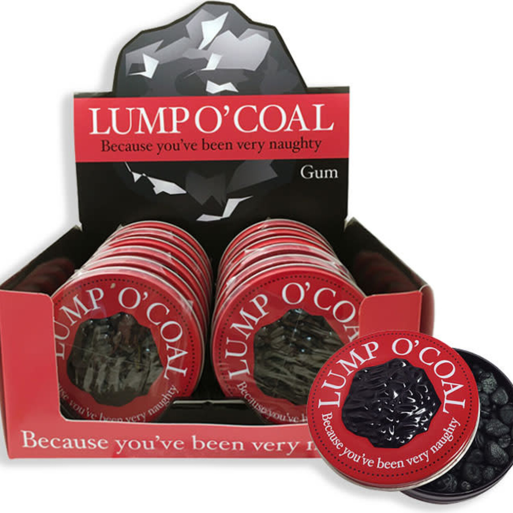 LUMP OF COAL BUBBLEGUM TIN