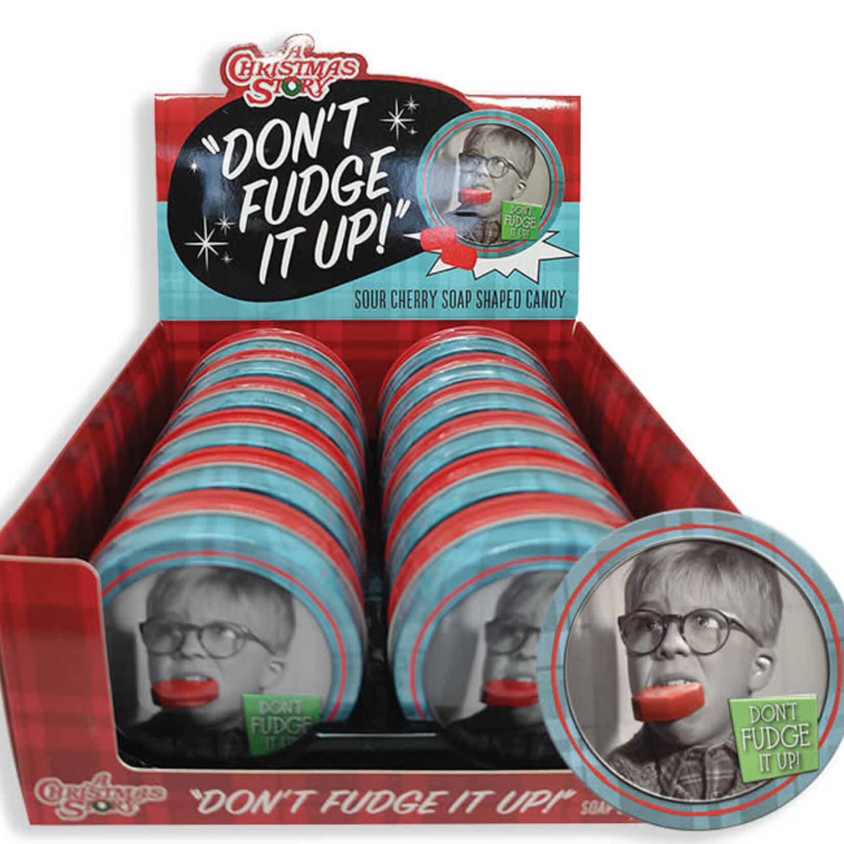 A CHRISTMAS STORY FUDGE UP TIN