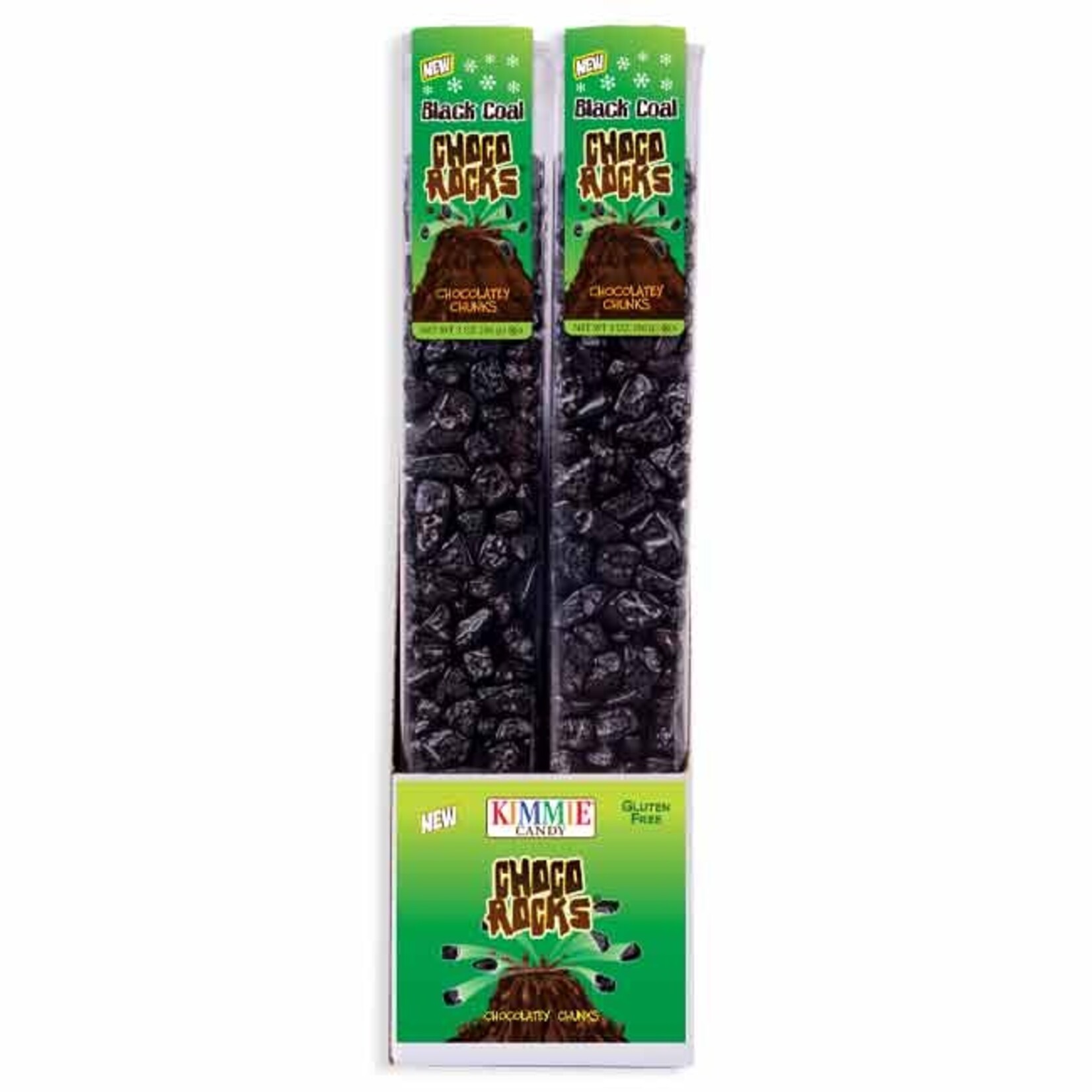 Redstone Candy KIMMIE CHOCO ROCKS TUBE - BLACK COAL