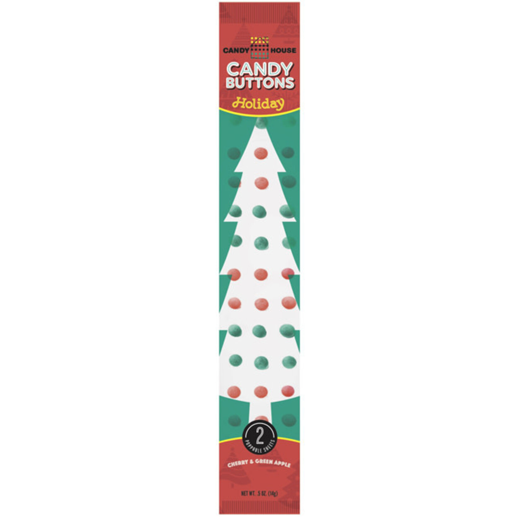 CANDY HOUSE CANDY BUTTONS CHRISTMAS TREE