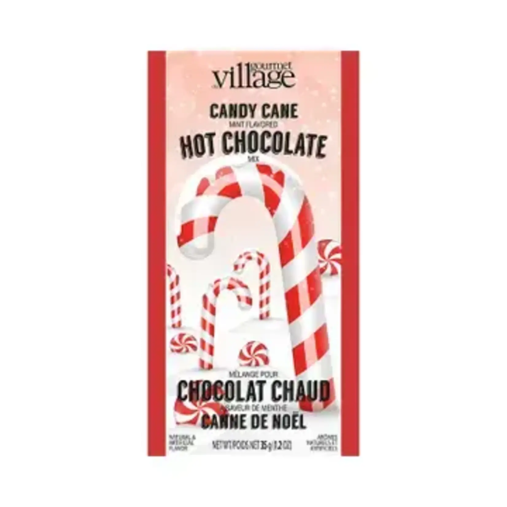 Gourmet Village Cocoa Packet, Candy Cane | Gourmet Village