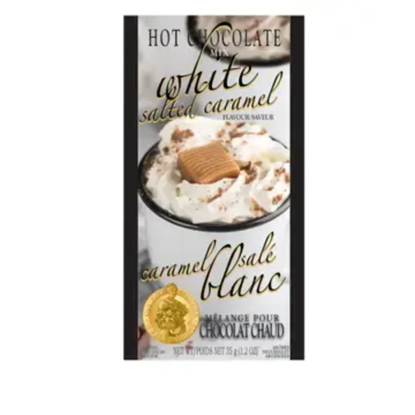 Gourmet Village Cocoa Packet, White Salted Caramel | Gourmet Village