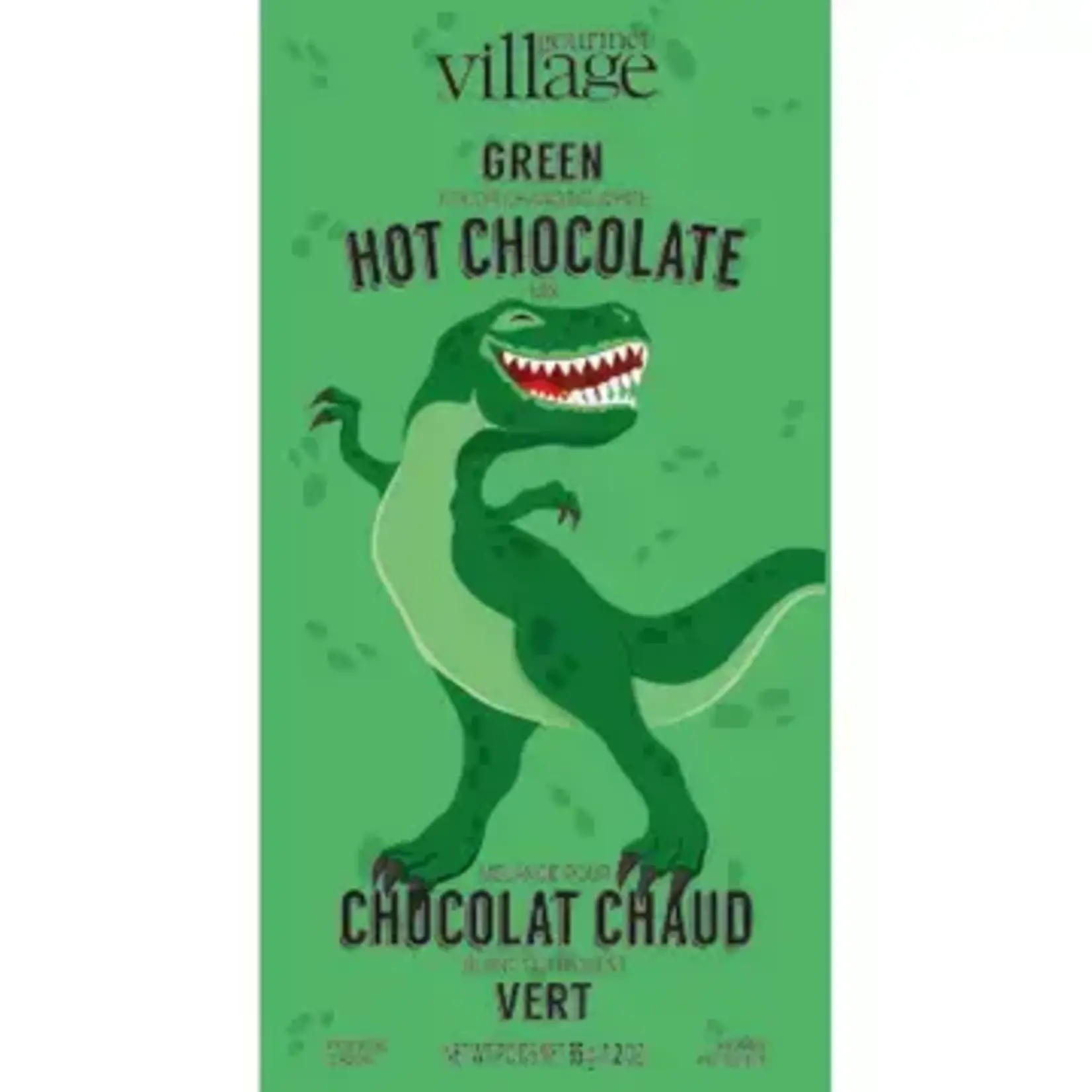 Gourmet Village Cocoa Packet, Green Dinosaur | Gourmet Village