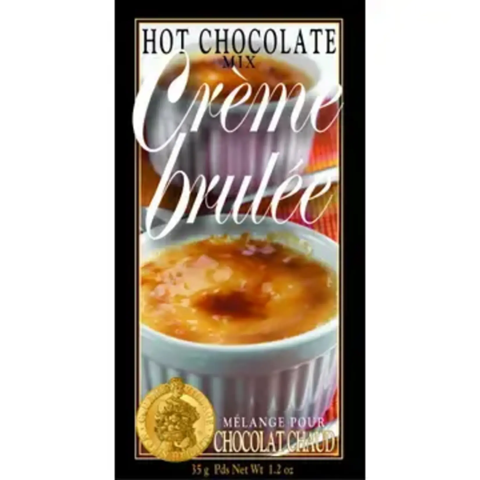 Gourmet Village Cocoa Packet, Creme Brulee | Gourmet Village