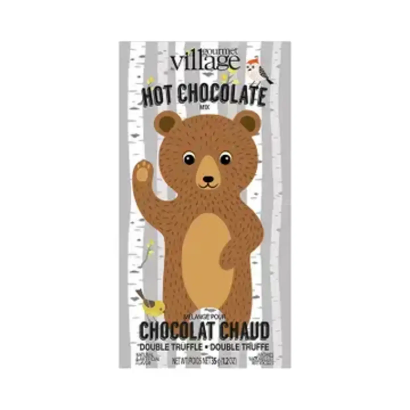 Gourmet Village Cocoa Packet, Woodland Bear