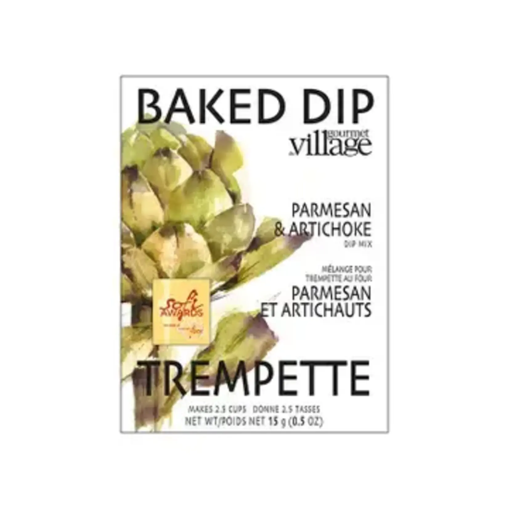 Gourmet Village Baked Dip, Parmesan & Artichoke