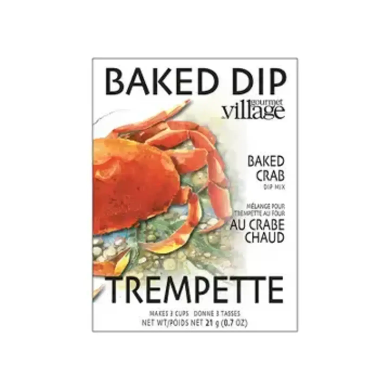 Gourmet Village Baked Dip, Crab | Gourmet Village