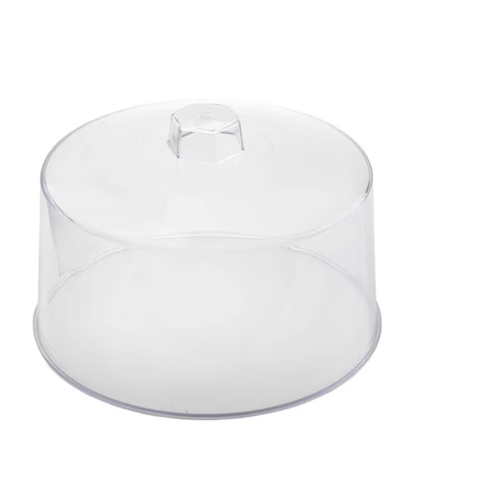 Tablecraft Cake Dome with Plastic Handle (Fits Round Serving Tray With Channel) | Tablecraft