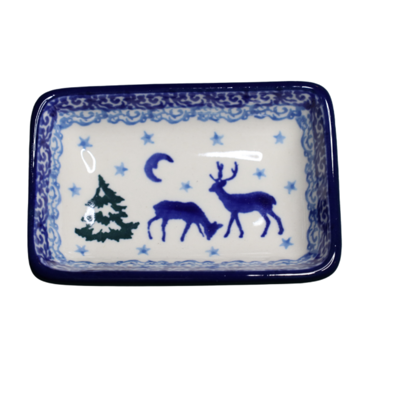 Polish Pottery Condiment Dish, Oh Dear | Polish Pottery