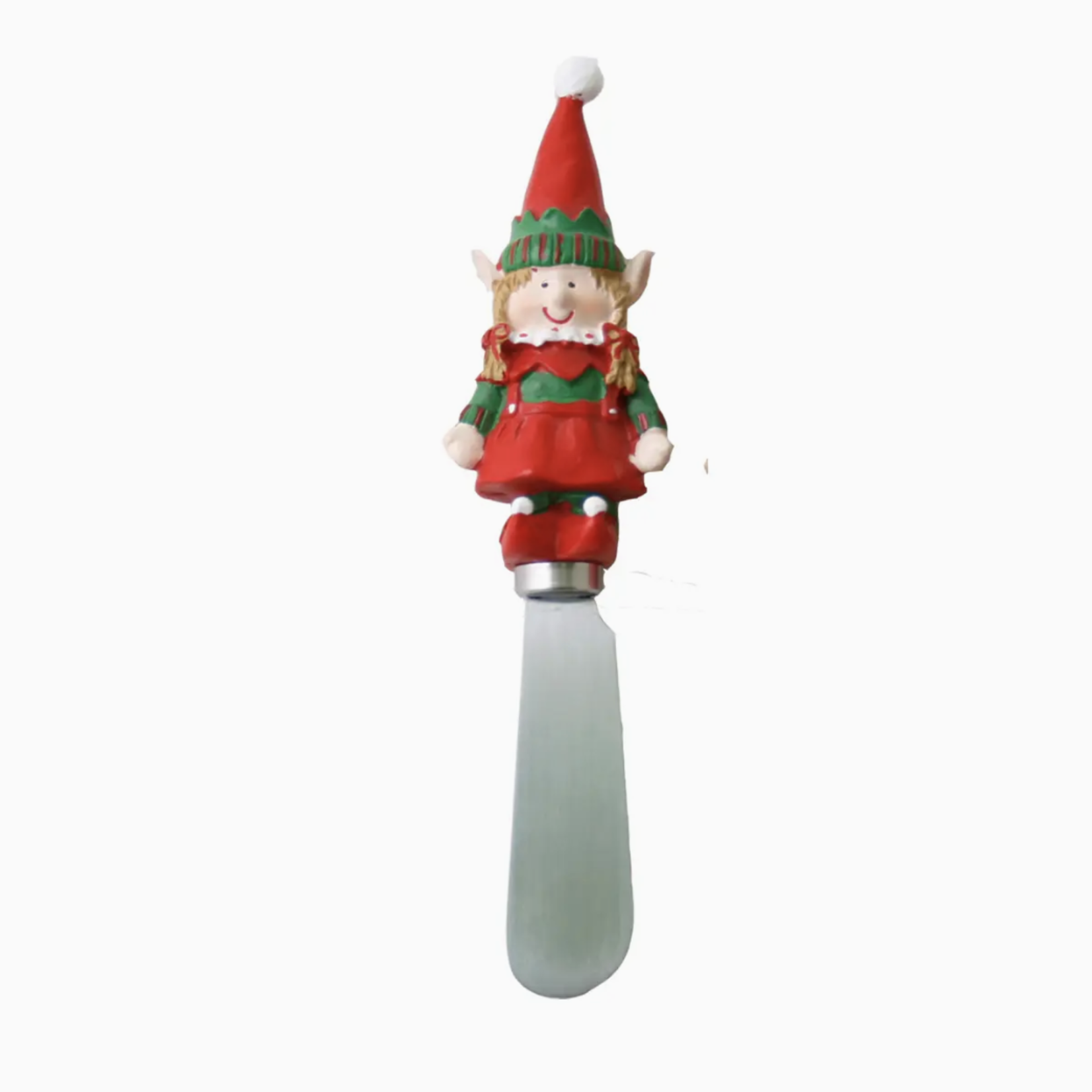 Out of the Woods of Oregon Cheese & Butter Spreader Knife - Christmas Elf Girl | Out of the Woods of Oregon
