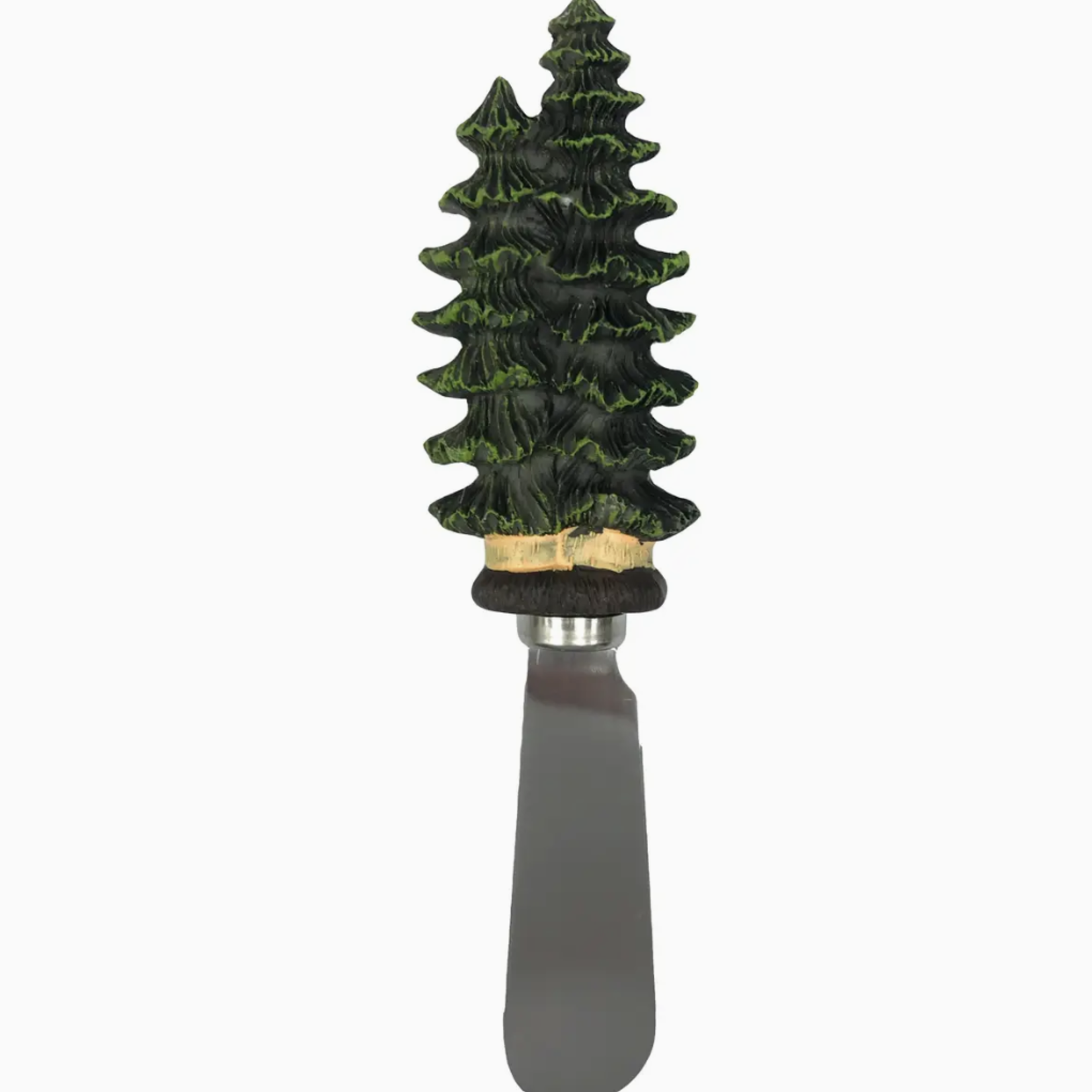 Out of the Woods of Oregon Cheese and Butter Spreader Knife - Pine Tree (Poly) - default | Out of the Woods of Oregon