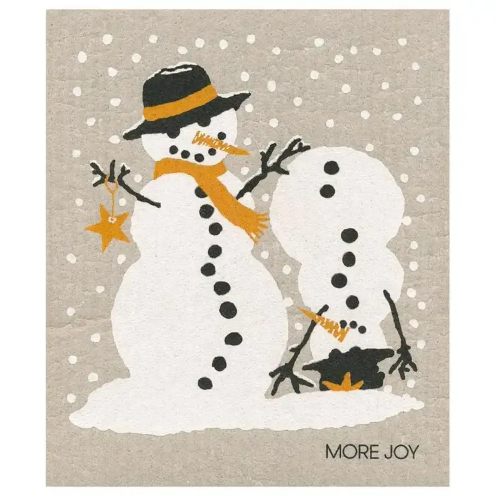 Galleyware Snowmen Swedish Towel