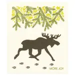 Galleyware Moose Forest Swedish Towel