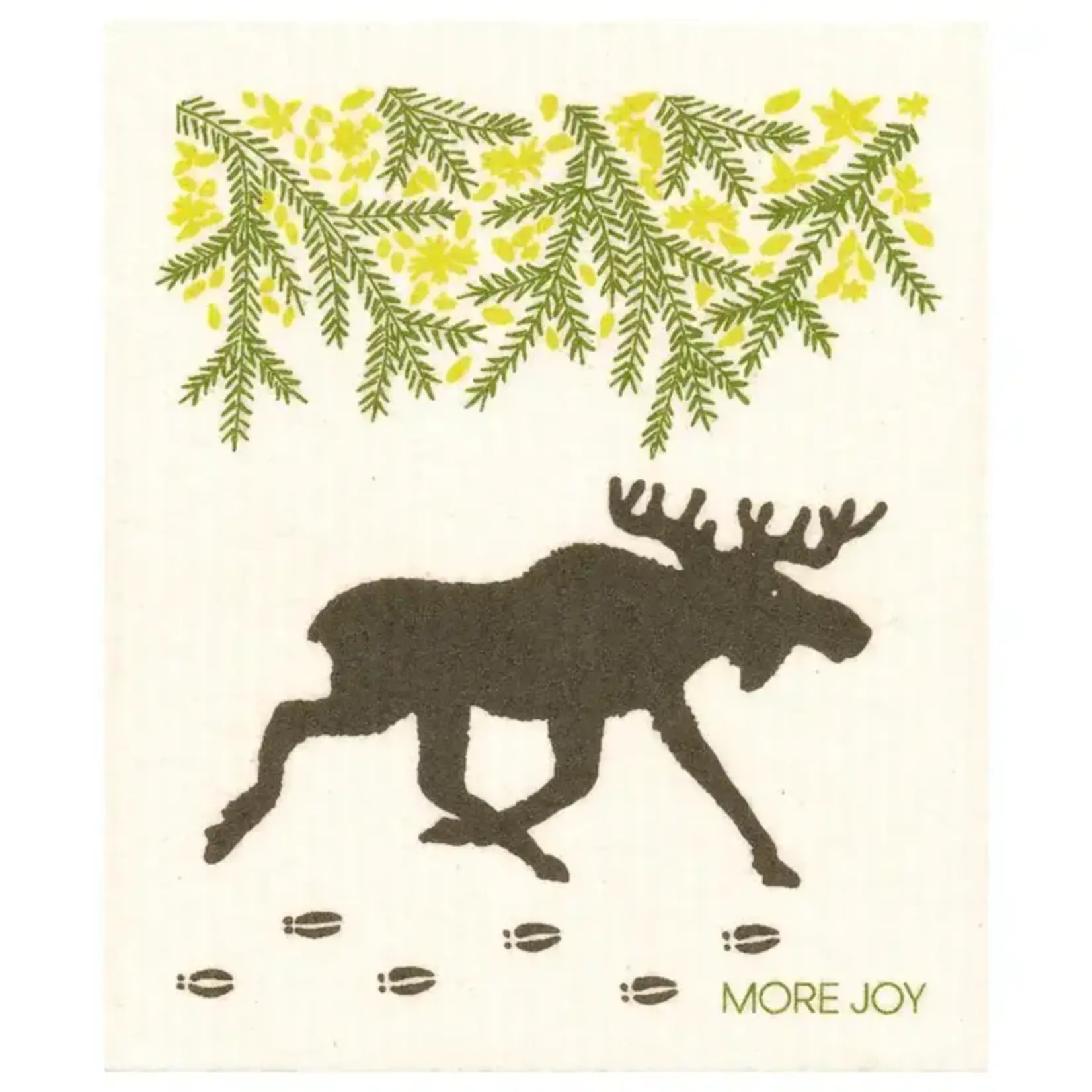 Galleyware Moose Forest Swedish Towel