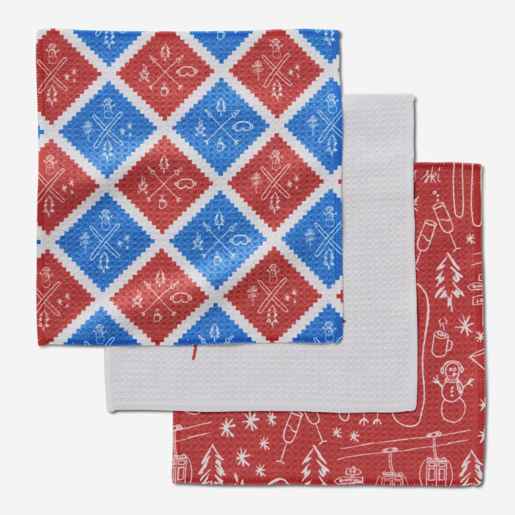 Geometry Dishcloth Set - Apres Ski | Geometry