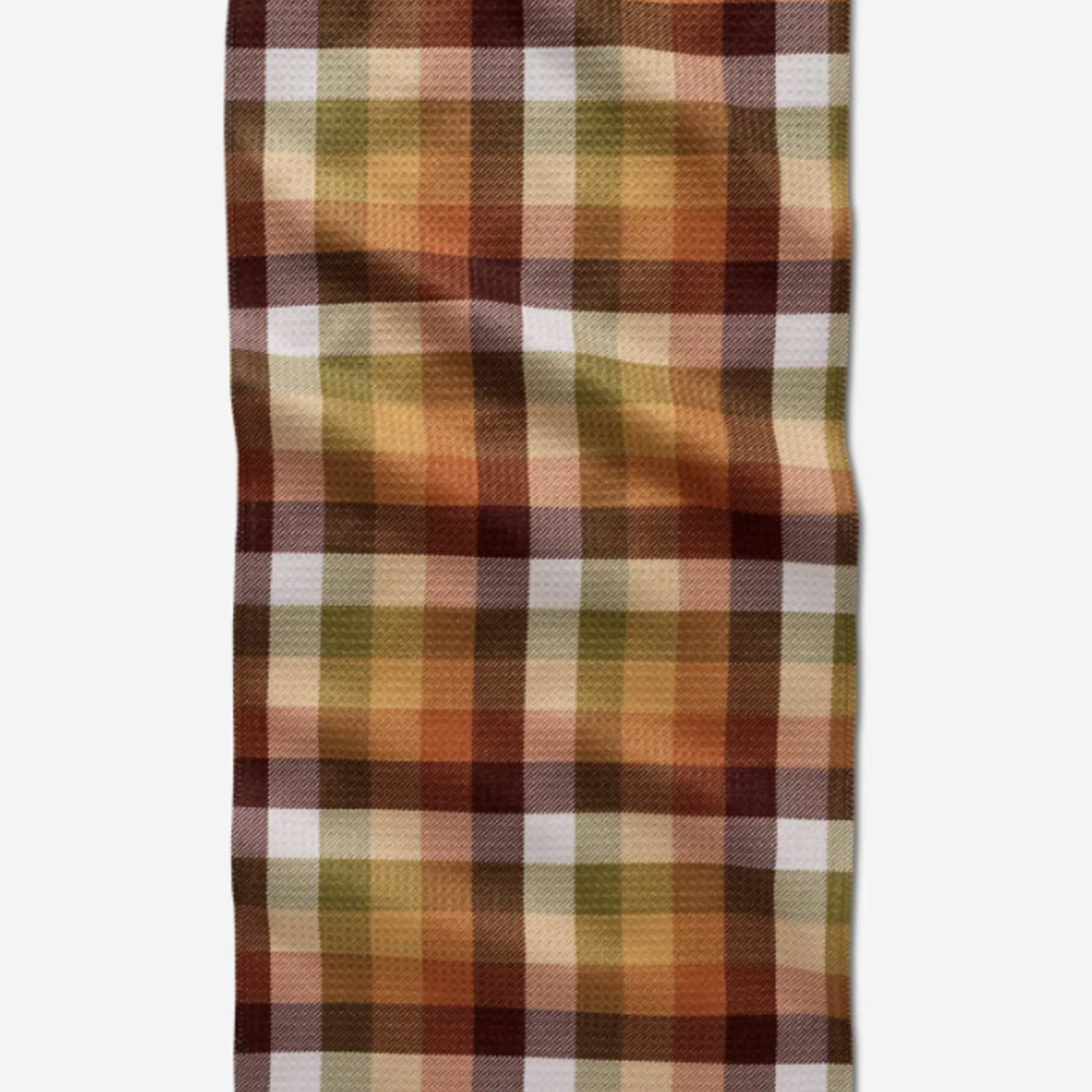 Geometry Bar Towel - Rustic Autumn Plaid | Geometry