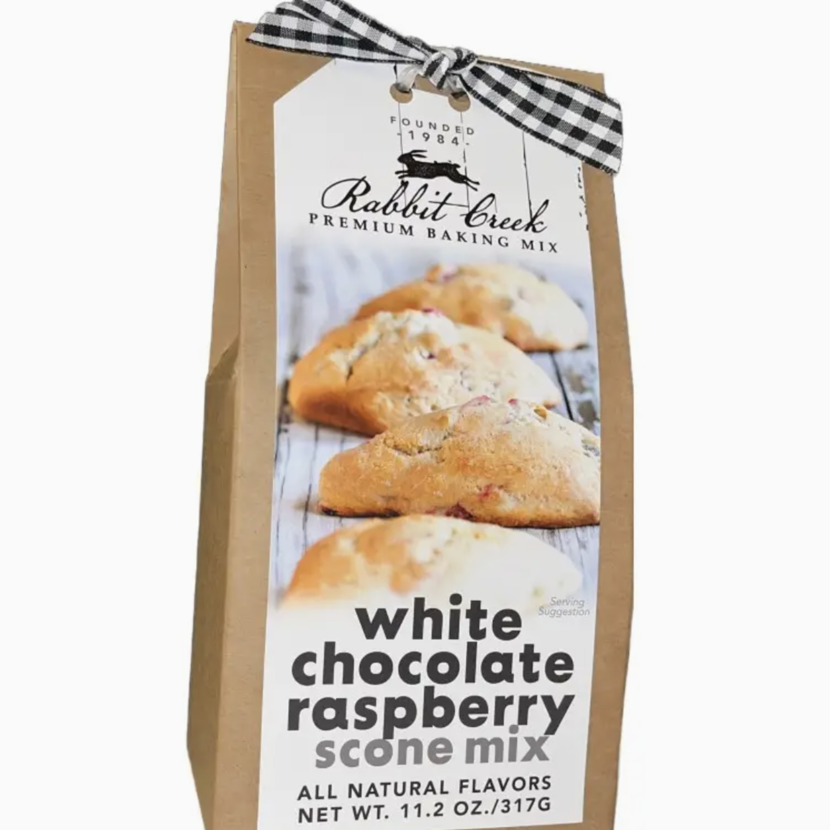 Rabbit Creek Gourmet White Chocolate Raspberry Cream Scone Mix | Rabbit Creek Gourmet